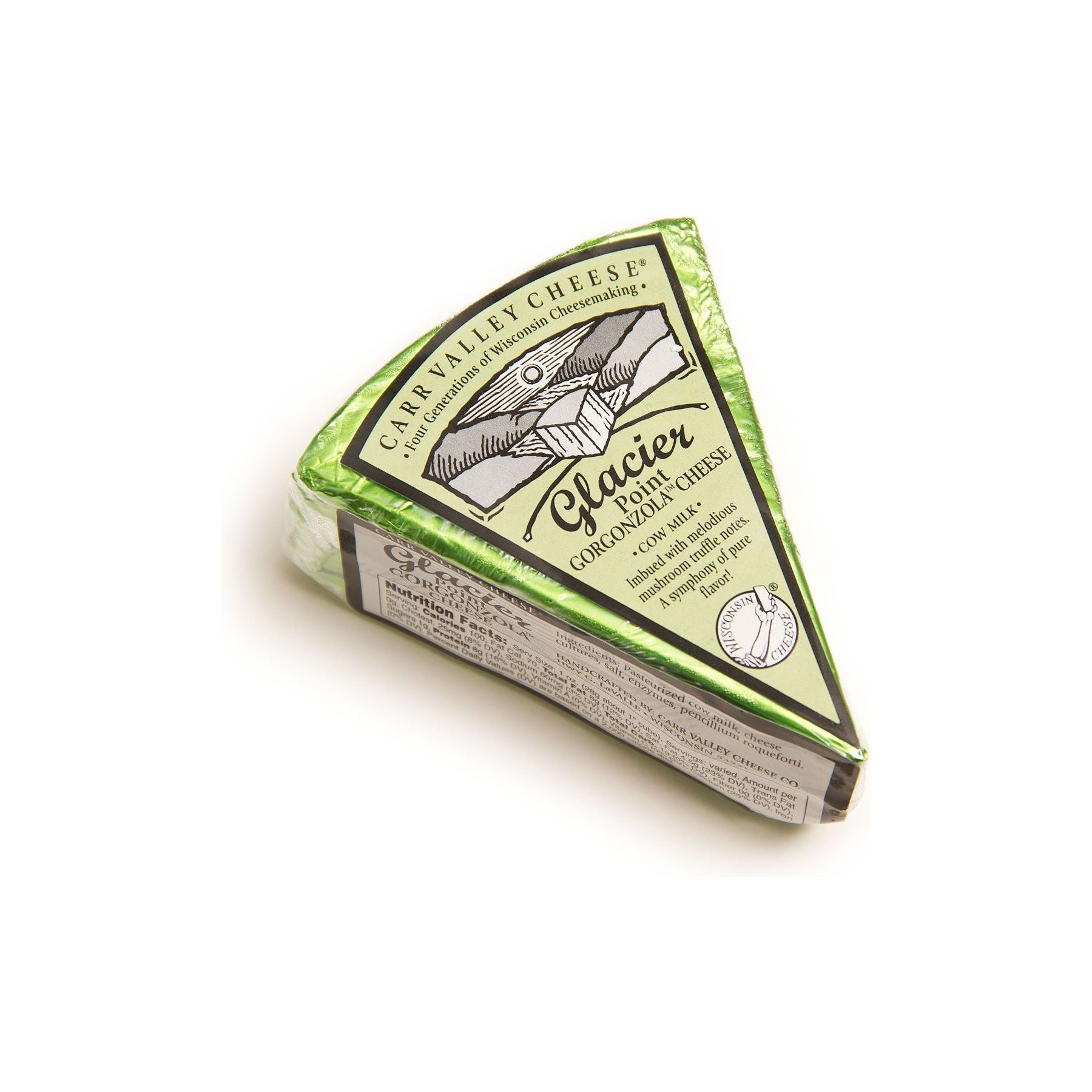 Carr Valley Cheese Glacier Point Gorgonzola, 5 Oz