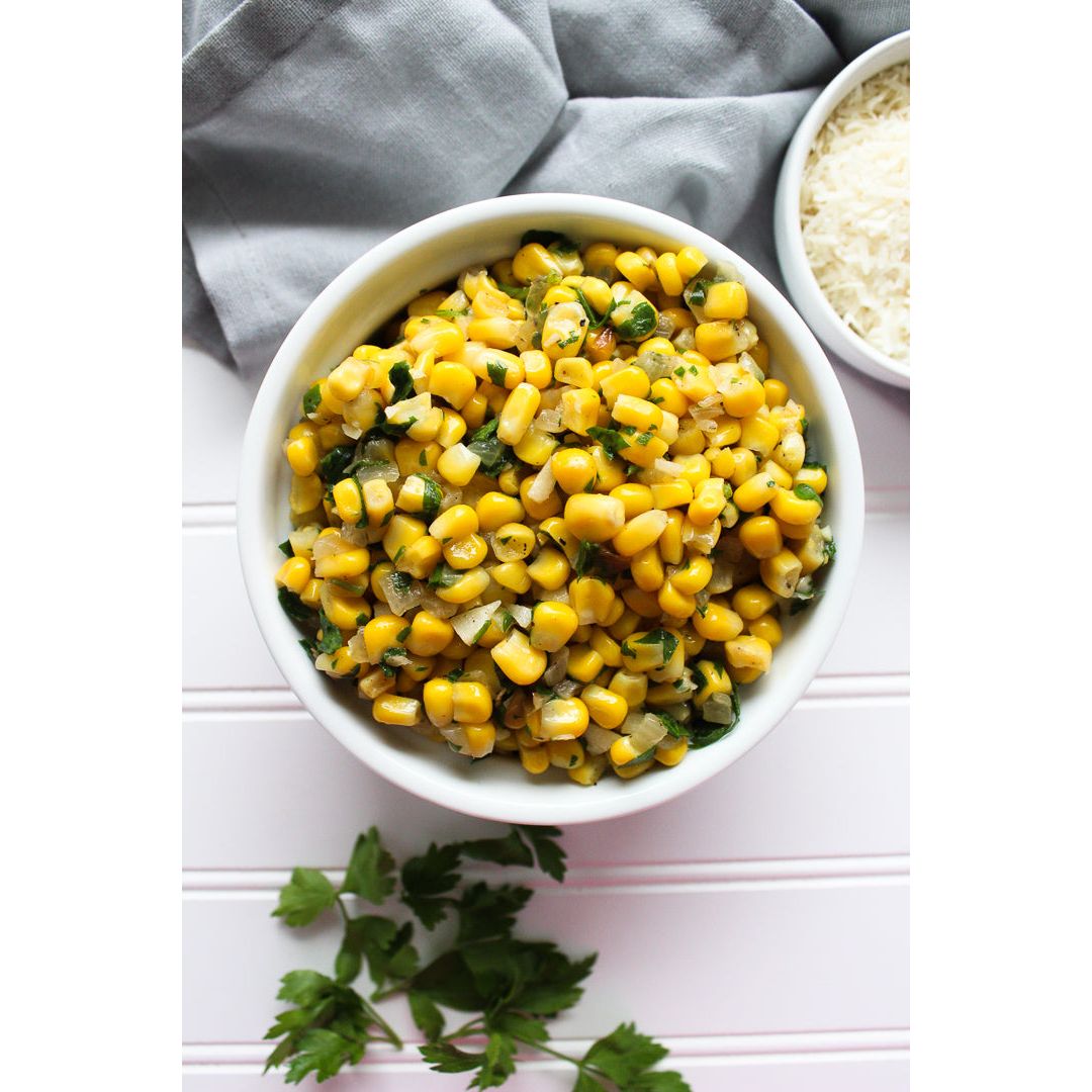 Garlic and herb corn w/parmesan