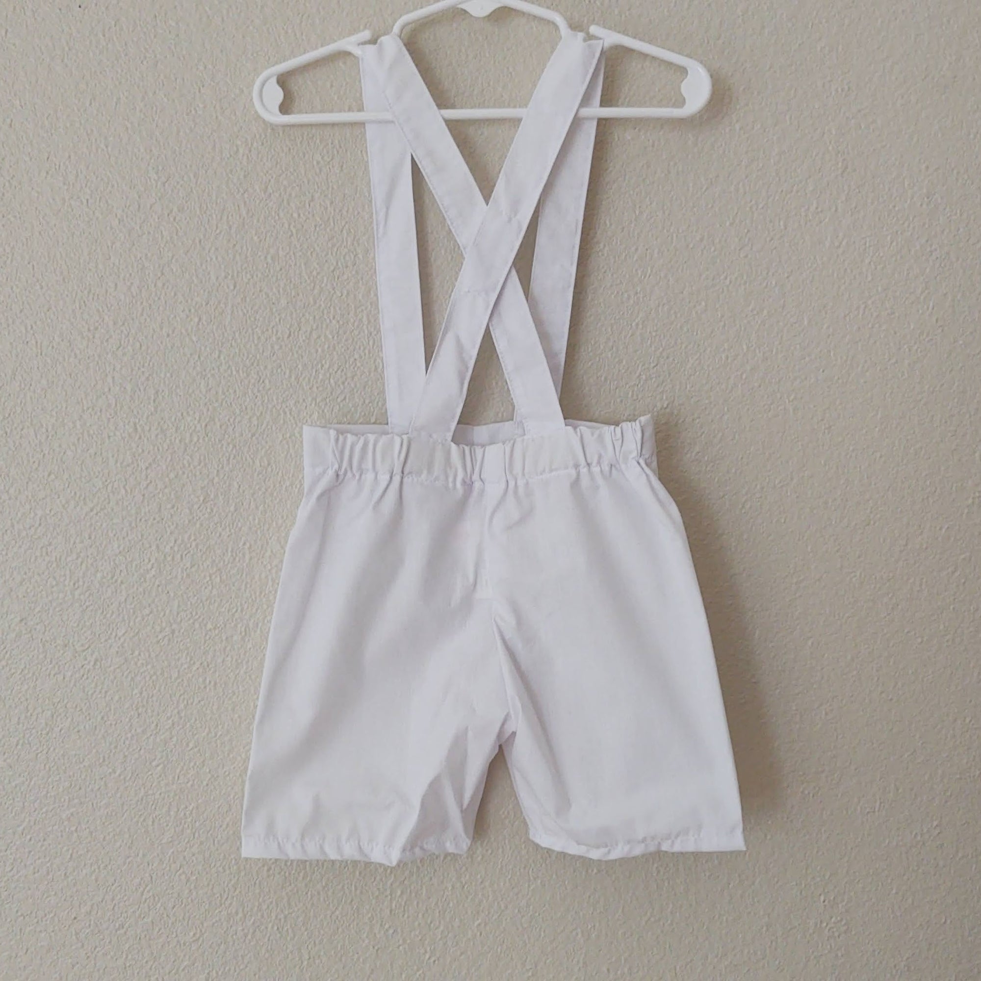 Caught You Lookin Suspender Shorts - 2T