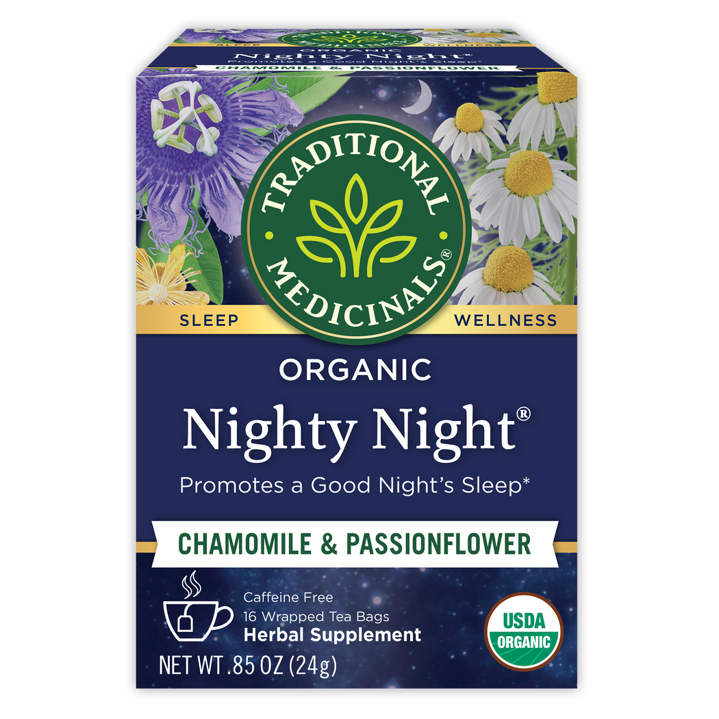 Traditional Medicinals Organic Nighty Night Tea, 16 Ct