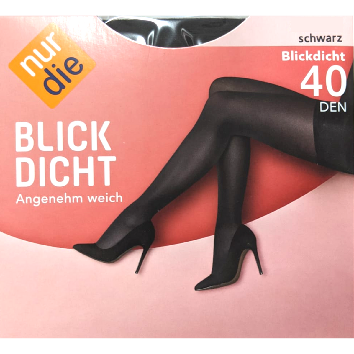 NurDie Tights Black 40 Denier - Medium