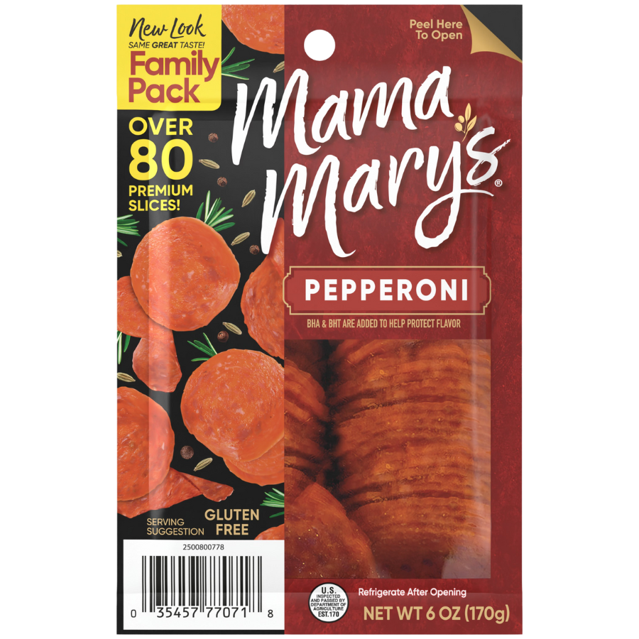 Mama Mary's Pepperoni, 6 Oz