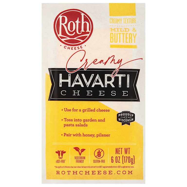 Roth Original Creamy Havarti Cheese, 6 Oz