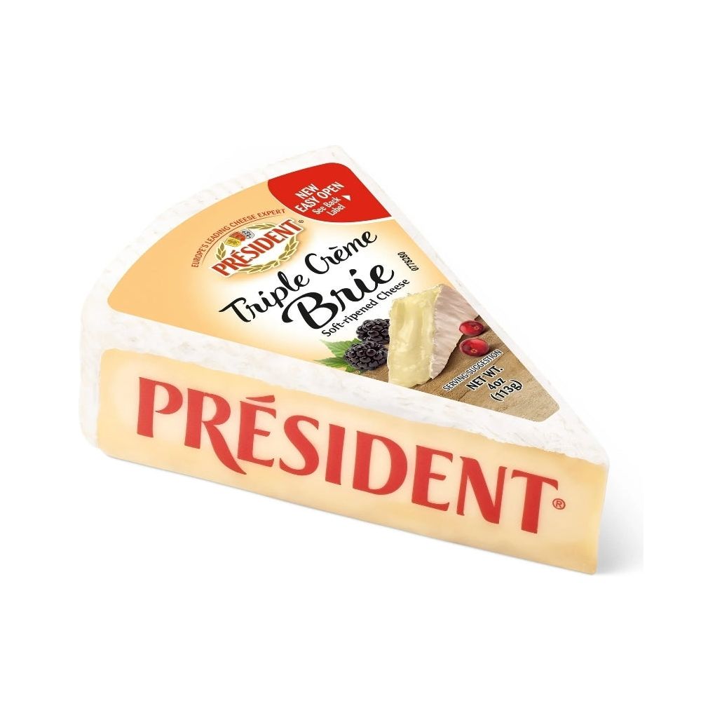 President Brie Soft-Ripened Cheese, 19.6 oz