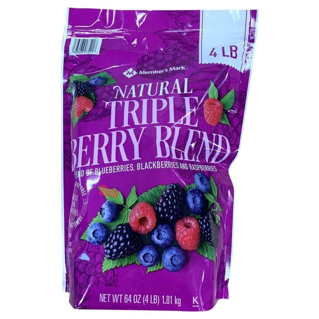 MM Natural Triple Berry Blend, 64 Oz