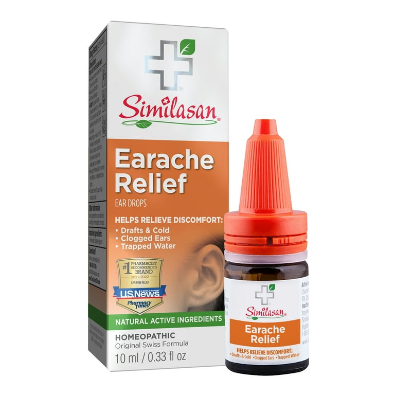 Similasan Earache Relief Ear Drops, 0.33 oz