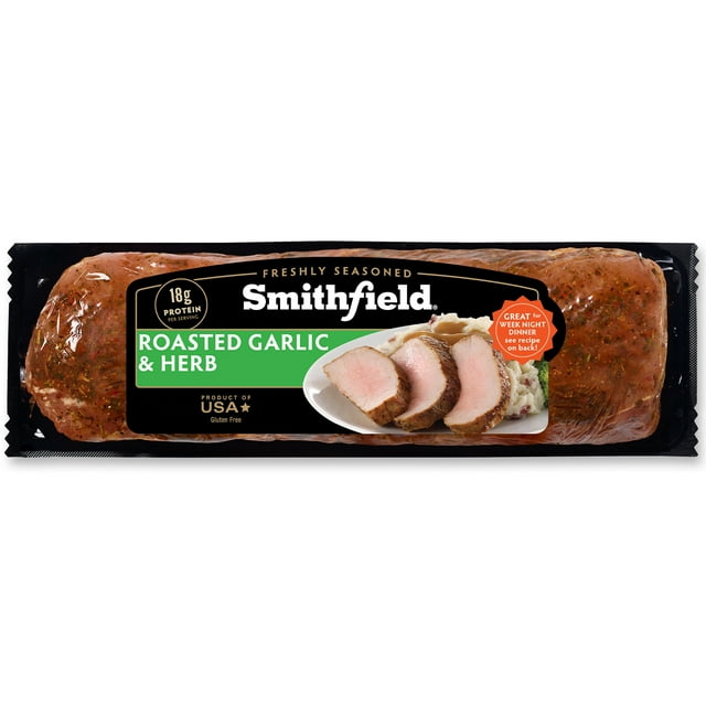 Smithfield Marinated Garlic & Herb Pork Loin Filet, 2 Lb