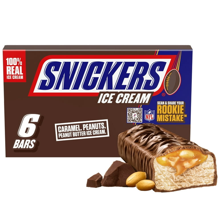 Snickers Ice Cream Bar, 6 Ct