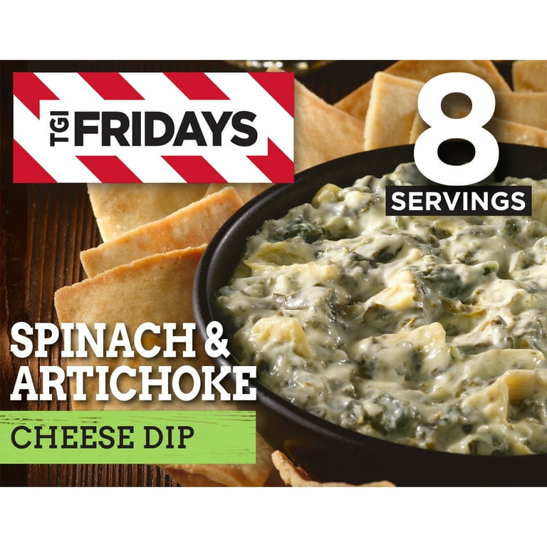 TGI Fridays Spinach & Artichoke Dip, 8 Oz