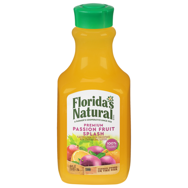 Florida's Natural Passion Fruit Splash, 59 Oz