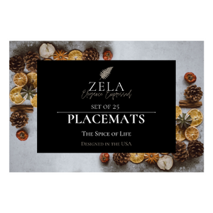 Place Mats Zela set of 25