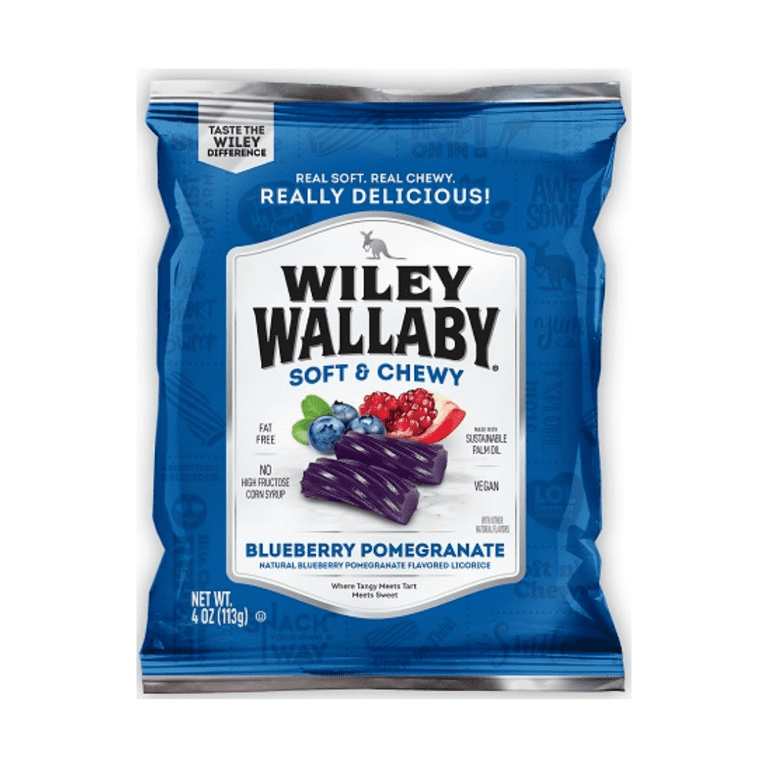 Willey Wallaby Blueberry Pomegranate , 4 Oz