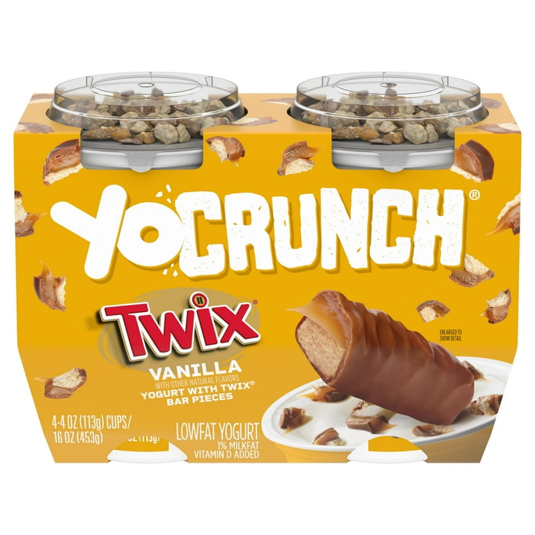 YoCrunch Vanilla Twix, 4 Oz, 6 Ct