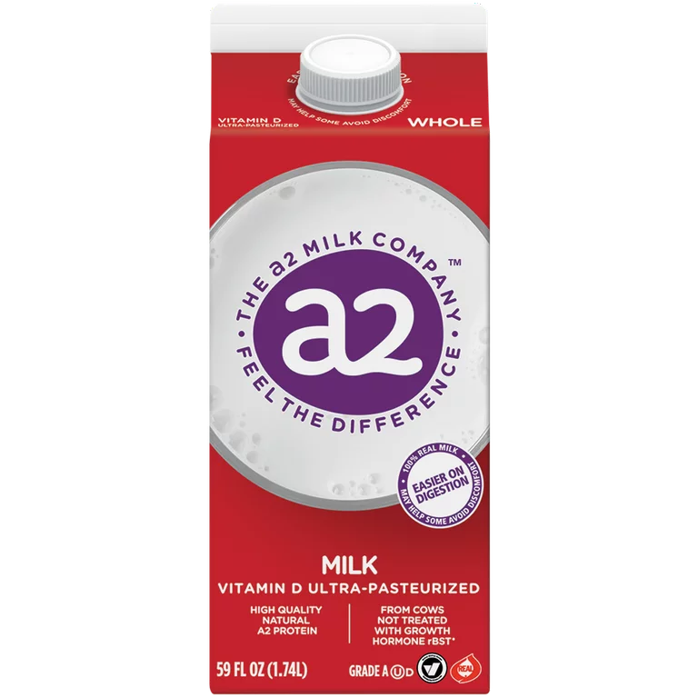 A2 Whole Milk, 59 Oz