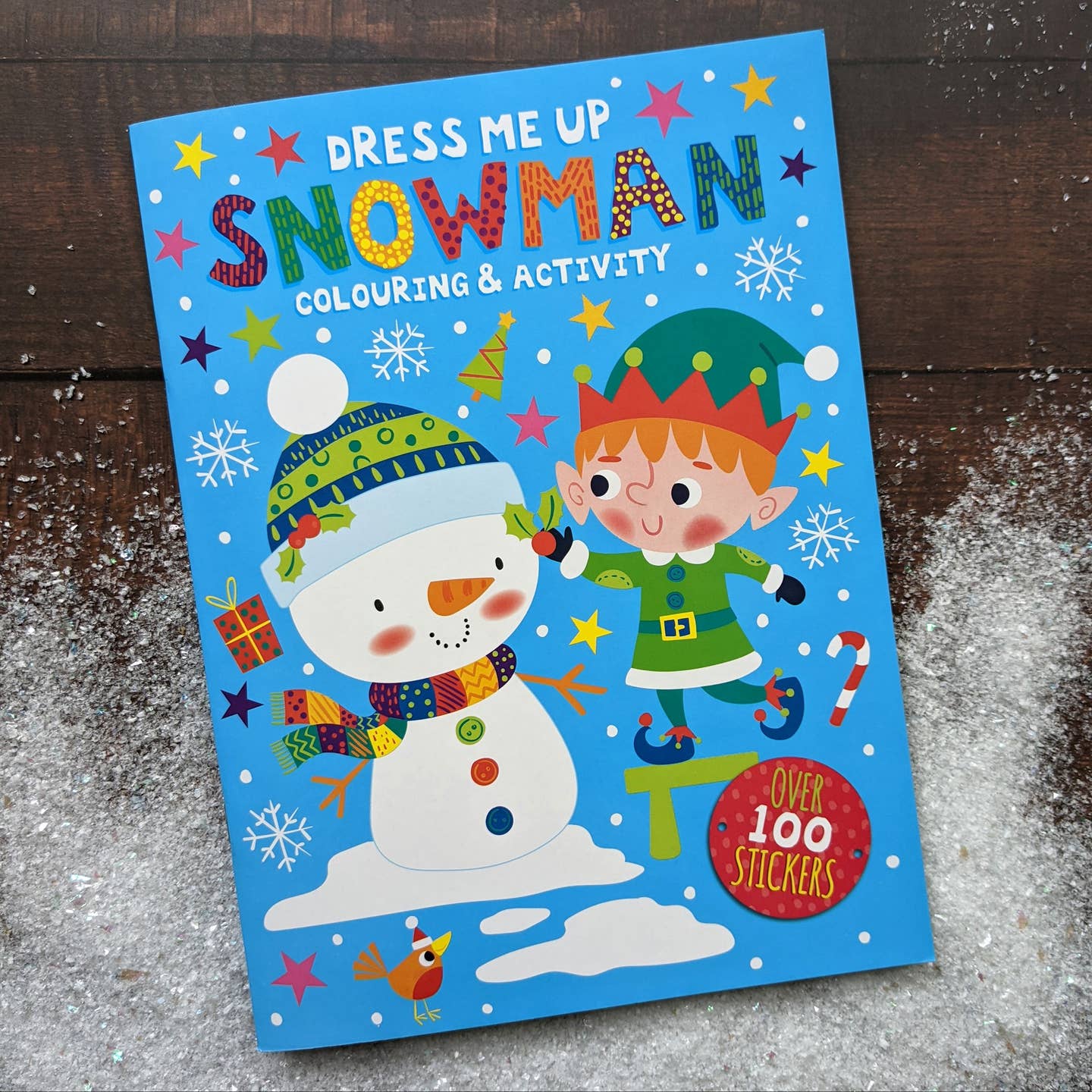 Dress Me Up Snowman Colouring & Activity