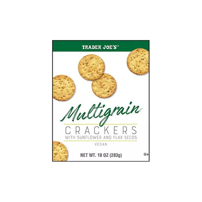 Multigrain Crackers with Sunflower and Flax Seeds, 10 Oz