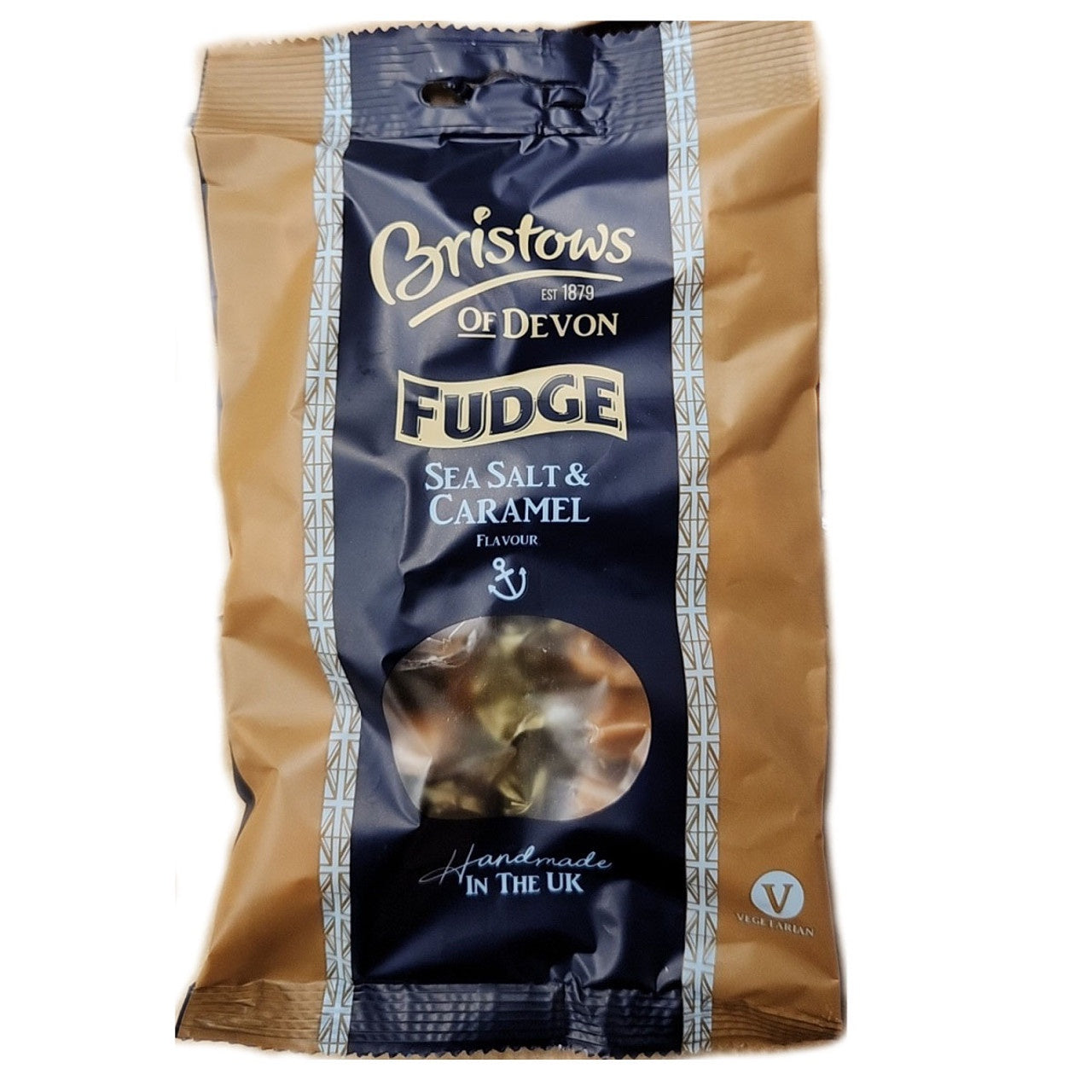 £☆£ Bristow's Sea-Salt & Caramel Fudge, 150g