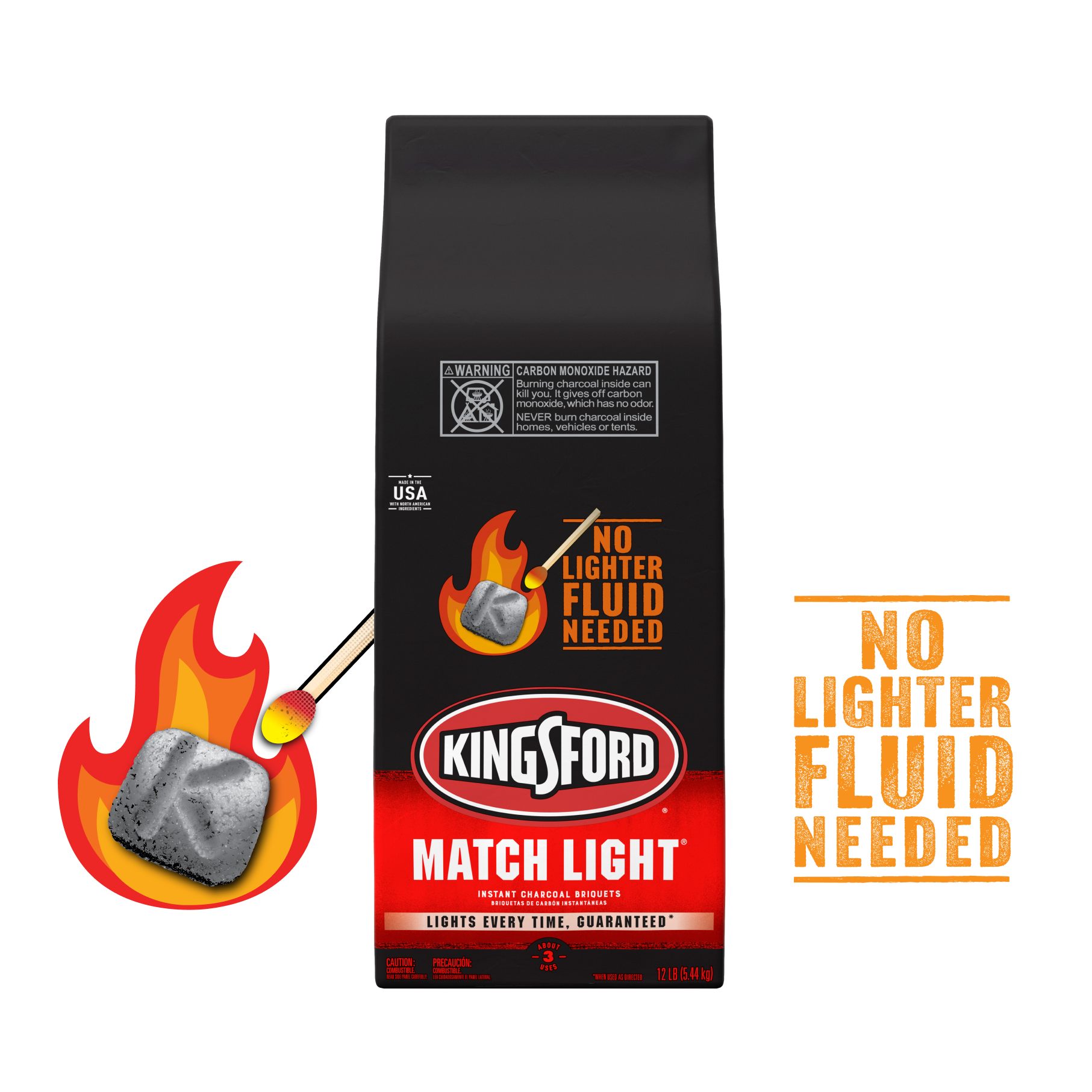 Kingsford Matchlight Charcoal, 12 Lbs