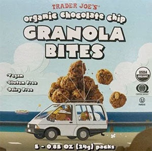Organic Chocolate Chip Granola Bites, 0.85 Oz, 5 Ct
