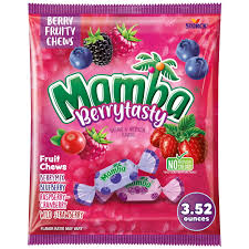 Mamba Berrytasty Fruit Chews, 3.52 Oz