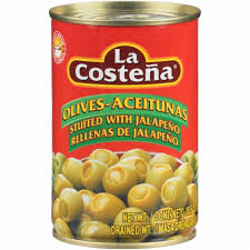 La Costena Jalapeno Stuffed Olives, 10.5 Oz