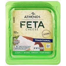 Athenos Feta Cheese Chunk Traditional, 8 Oz