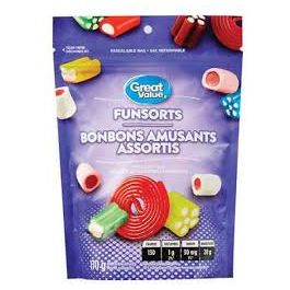 Great Value Funsorts, 170 G