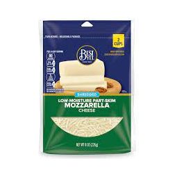 Best Yet Shredded Part Skim Mozzarella, 8 Oz