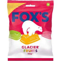 £☆£  Fox's Glacier Fruits, 100g