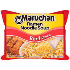 Maruchan Beef Ramen Noodle Soup, 3 Oz