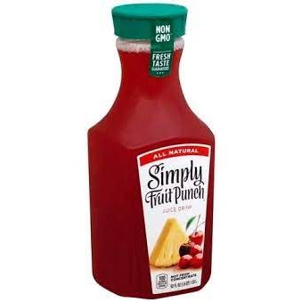 Simply Fruit Punch, 52 Oz