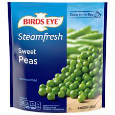 Birds Eye Steamfresh Selects Frozen Sweet Peas, 10 Oz