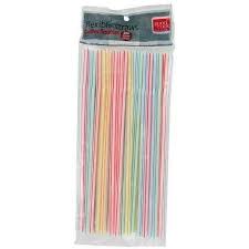 Flex Straws Striped, 125 Ct