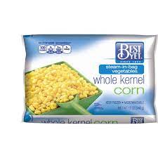 Best Yet Whole Kernel Corn, Steamable, 12 Oz