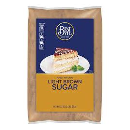 Best Yet Light Brown Sugar, 2 Lb