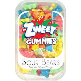 Zweet Sour Bears, 10 Oz