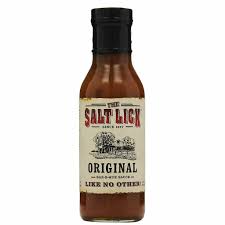 Salt Lick BBQ Sauce Original, 12 Oz
