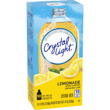 Crystal Light OTG Lemonade Drink Mix, 1.4Oz, 10Ct