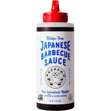 Bachans Sauce Bbq Japanese, Gluten Free, 17 OZ