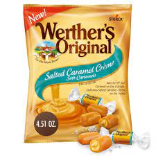 Werther's Original Salted Caramel Creme Soft Caramels, 4.51 Oz