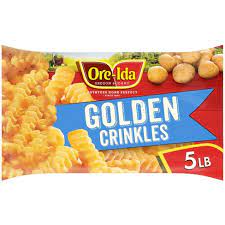 Ore Ida Golden Crinkle Fries, 5 Lb
