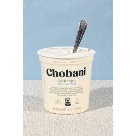 Chobani Non-Fat Plain Greek Yogurt, 32 Oz