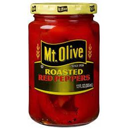 Mt. Olive Roasted Red Peppers, 12 Oz