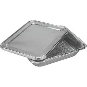 Freezer To Oven 8x5 Foil Pans With Lids, 5 Ct