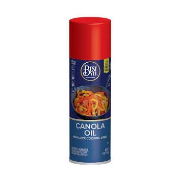 Best Yet Canola Cooking Spray, 5 Oz