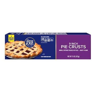 Best Yet Pie Crusts, 15 Oz, 9", 2 Ct