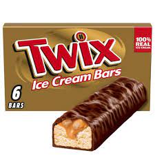 Twix Vanilla Ice Cream Bars, 6 Ct