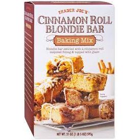 Cinnamon Roll Blondie Bar Baking Mix, 21 Oz