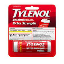 Tylenol Tablets, 10 Ct