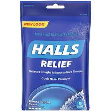 Halls  Mentho-Lyptus Flavor, 30 Ct